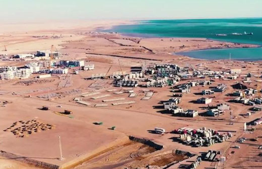 Saudi Red Sea New City energy storage project